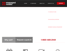 Tablet Screenshot of managednodes.com